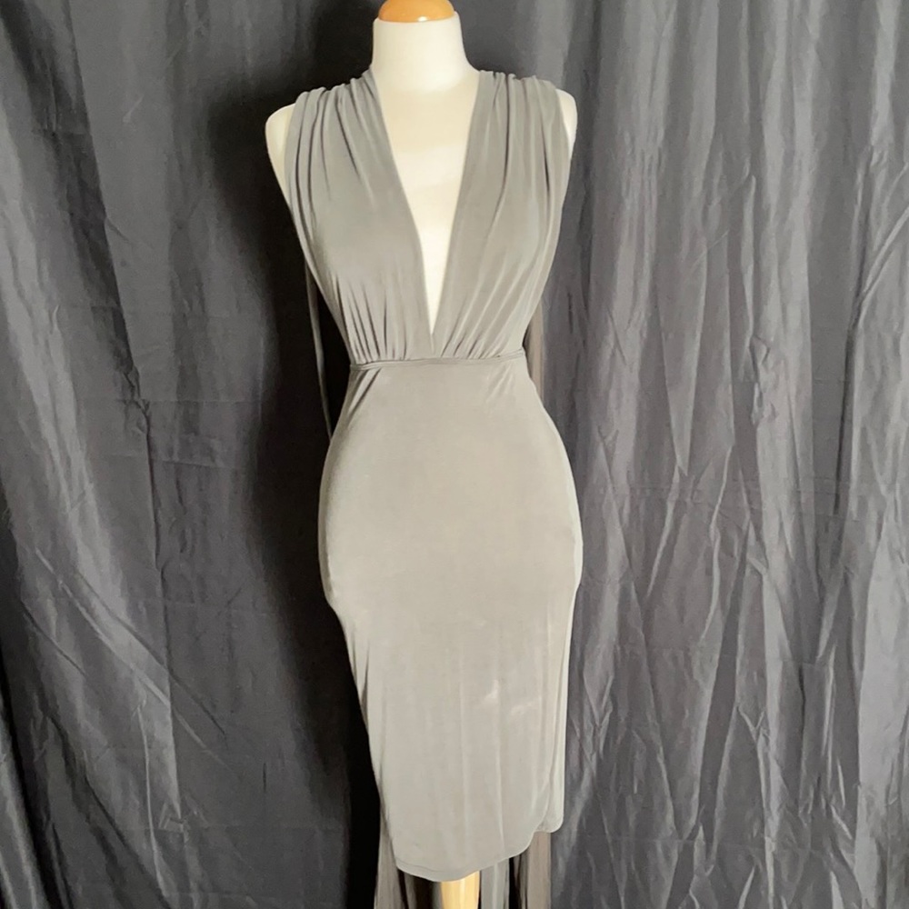 Green infinity dress.